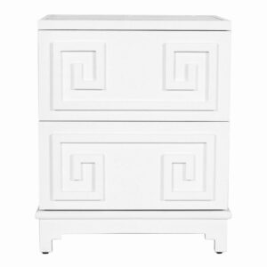 Eros Pagoda White Lacquer Chest - Avant Garde Furniture - Designer Furniture Store & Luxury Home Decor