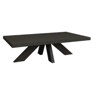 Cubano Ebony Oak Coffee Table 160cm - Avant Garde Furniture - Designer Furniture Store & Luxury Home Decor
