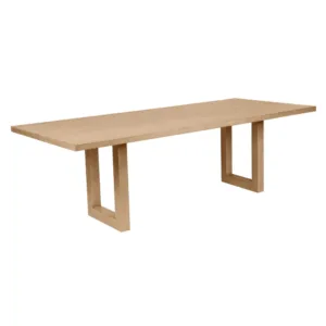 Contempo Natural Oak Dining Table - Avant Garde Furniture - Designer Furniture Store & Luxury Home Decor