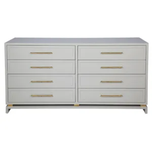 Pearl Grey Gold Chest Drawer - Avant Garde Furniture - Designer Furniture Store & Luxury Home Decor
