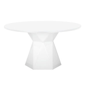 Glamour White Gloss Dining Table - Avant Garde Furniture - Designer Furniture Store & Luxury Home Decor