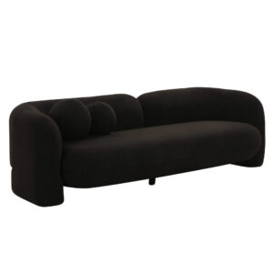 Ventosa Black Boucle Sofa - Avant Garde Furniture - Designer Furniture Store & Luxury Home Decor