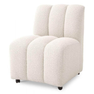 Rizolli Cream Boucle Chair - Avant Garde Furniture - Designer Furniture Store & Luxury Home Decor