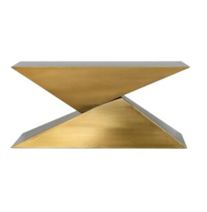 Giza Brushed Brass Coffee Table - Avant Garde Furniture - Designer Furniture Store & Luxury Home Decor