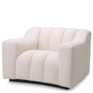 Rizolli Cream Boucle Chair - Avant Garde Furniture - Designer Furniture Store & Luxury Home Decor