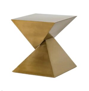Giza Brushed Brass Sidetable - Avant Garde Furniture - Designer Furniture Store & Luxury Home Decor