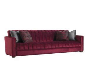 Lexington Rouge Velvet Sofa