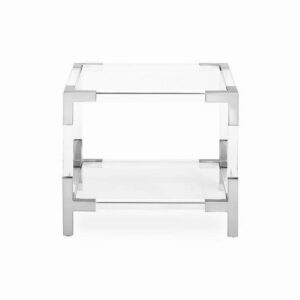 Jacques Polished Chrome Sidetable - Avant Garde Furniture - Designer Furniture Store & Luxury Home Decor