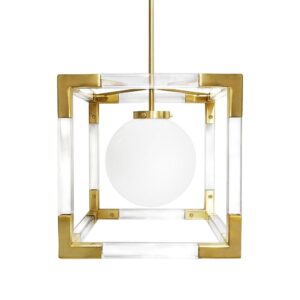 Jacques Polished Brass Pendant Light - Avant Garde Furniture - Designer Furniture Store & Luxury Home Decor