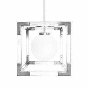 Jacques Polished Chrome Pendant Light - Avant Garde Furniture - Designer Furniture Store & Luxury Home Decor