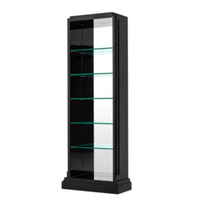 Padrino Black Lacquer Display Etagere - Avant Garde Furniture - Designer Furniture Store & Luxury Home Decor