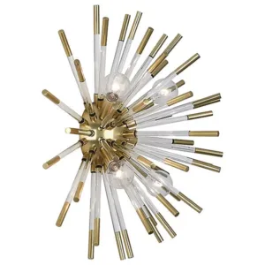Andromeda Gold Lucite Wall Light - Avant Garde Furniture - Designer Furniture Store & Luxury Home Decor