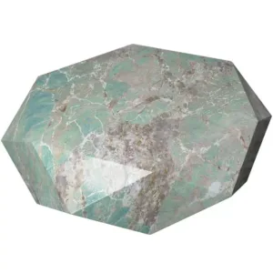 Diamond Green Italian Marble Coffee Table - Avant Garde Furniture - Designer Furniture Store & Luxury Home Decor