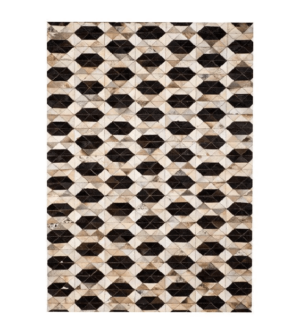 Sovereign Brown Black Cowhide Rug 6 x 9 - Avant Garde Furniture - Designer Furniture Store & Luxury Home Decor