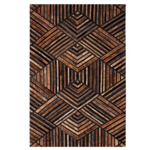 Americano Brown Black Cowhide Rug 8 x 10 - Avant Garde Furniture - Designer Furniture Store & Luxury Home Decor