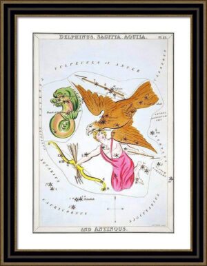Antique Constellation Fine Art Print - Avant Garde Furniture - Designer Furniture Store & Luxury Home Decor