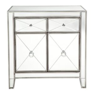 Apollo Antique Silver Mirror Cabinet - Avant Garde Furniture - Designer Furniture Store & Luxury Home Decor