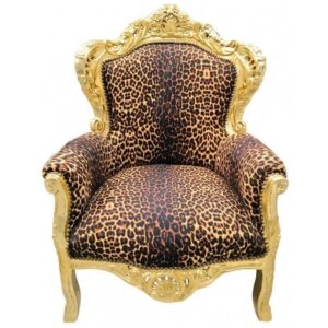 Archibald Baroque Leopard Velvet Black Armchair - Avant Garde Furniture - Designer Furniture Store & Luxury Home Decor