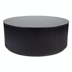 Arielle Black Coffee Table 90cm - Avant Garde Furniture - Designer Furniture Store & Luxury Home Decor