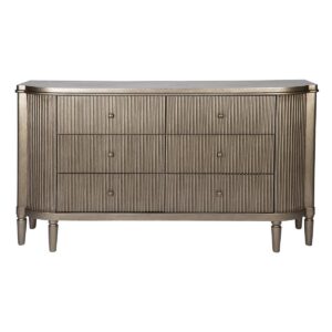 Arielle Antique Gold Drawer Chest 160cm - Avant Garde Furniture - Designer Furniture Store & Luxury Home Decor