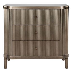 Arielle Antique Gold Bedside Table Large 96cm - Avant Garde Furniture - Designer Furniture Store & Luxury Home Decor