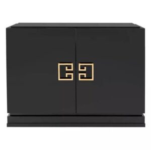 Artemis Black Gloss Gold Cabinet - Avant Garde Furniture - Designer Furniture Store & Luxury Home Decor