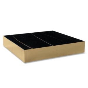 Azure Nero Marble Bass Coffee Table - Avant Garde Furniture - Designer Furniture Store & Luxury Home Decor