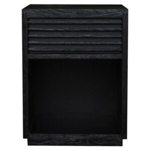 Bahama Black Oak Bedside Drawer - Avant Garde Furniture - Designer Furniture Store & Luxury Home Decor