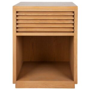 Bahama Natural Oak Bedside Table - Avant Garde Furniture - Designer Furniture Store & Luxury Home Decor