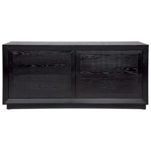 Balmain Black Oak Drawer Chest - Avant Garde Furniture - Designer Furniture Store & Luxury Home Decor