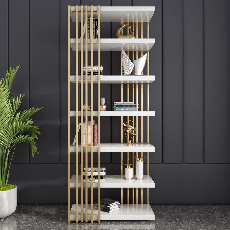 Balmain White Gold Etagere 160cm - Avant Garde Furniture - Designer Furniture Store & Luxury Home Decor