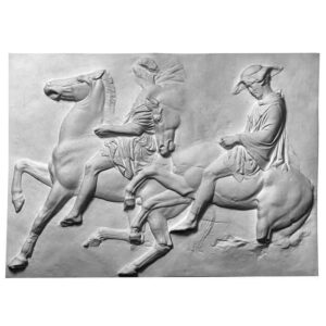 Bas-relief from the Parthenon: two horsemen IX 148cm - Avant Garde Furniture - Designer Furniture Store & Luxury Home Decor
