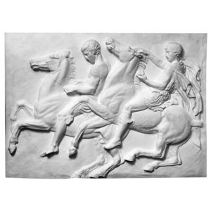 Bas-relief from the Parthenon: two horsemen XXI 150cm - Avant Garde Furniture - Designer Furniture Store & Luxury Home Decor