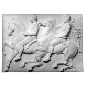Bas-relief from the Parthenon: two riders IV 147cm - Avant Garde Furniture - Designer Furniture Store & Luxury Home Decor