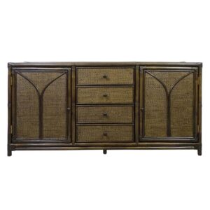 Baxter Plantation Tobacco Bamboo Rattan Cabinet 150cm - Avant Garde Furniture - Designer Furniture Store & Luxury Home Decor