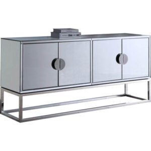 Belfield Mirror Chrome Buffet Cabinet - Avant Garde Furniture - Designer Furniture Store & Luxury Home Decor