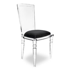 Bella Armless Lucite Chair - Avant Garde Furniture - Designer Furniture Store & Luxury Home Decor