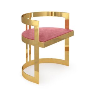 Bellevue Black Velvet Gold Counter Stool - Avant Garde Furniture - Designer Furniture Store & Luxury Home Decor