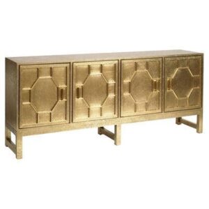 Benson Brass Entertainment Cabinet - Avant Garde Furniture - Designer Furniture Store & Luxury Home Decor