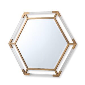Bernhardt Brush Gold Wall Mirror 94cm - Avant Garde Furniture - Designer Furniture Store & Luxury Home Decor