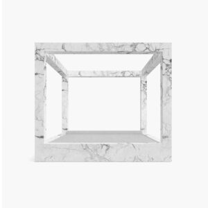 Blanco Marble Outdoor Canopy Bed - Avant Garde Furniture - Designer Furniture Store & Luxury Home Decor