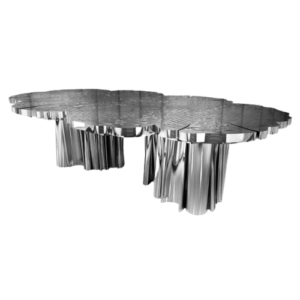 Fortuna Chrome Dining Large Table - Avant Garde Furniture - Designer Furniture Store & Luxury Home Decor