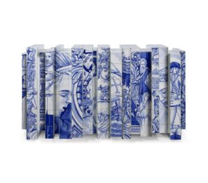 Heritage Blue Italian Tile Credenza - Avant Garde Furniture - Designer Furniture Store & Luxury Home Decor