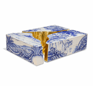 Heritage Blue White Italian Tile Coffee Table - Avant Garde Furniture - Designer Furniture Store & Luxury Home Decor