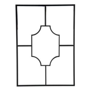 Boyd Black Wall Mirror 100cm - Avant Garde Furniture - Designer Furniture Store & Luxury Home Decor