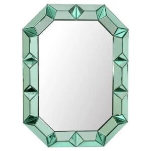 Bungalow Teal Wall Mirror - Avant Garde Furniture - Designer Furniture Store & Luxury Home Decor