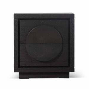 Calibre Black Oak Drawer Sidetable - Avant Garde Furniture - Designer Furniture Store & Luxury Home Decor
