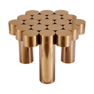 Calibre Brass Low Sidetable - Avant Garde Furniture - Designer Furniture Store & Luxury Home Decor