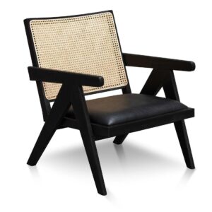 Calibre Rattan Armchair - Natural and Black - Avant Garde Furniture - Designer Furniture Store & Luxury Home Decor
