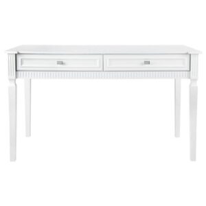 Carter White Silver Console Table - Avant Garde Furniture - Designer Furniture Store & Luxury Home Decor